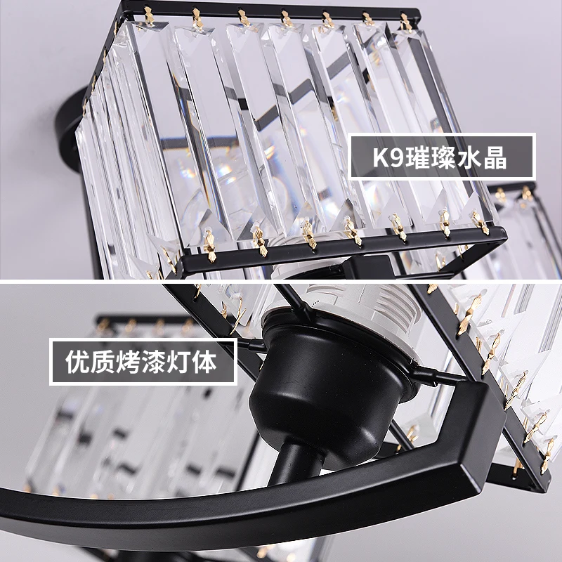 modern crystal chandeliers lighting for Livingroom Bedroom Fitting lusters Lamp Restaurant Decoration chandelier lights mode | Освещение