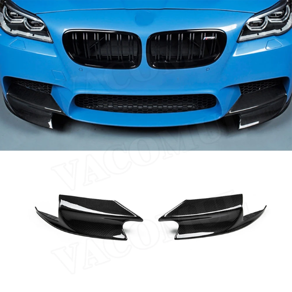 Передние бамперы для BMW 5 серии F10 M5 2011 2017 из углеродного волокна/стеклопластика 2