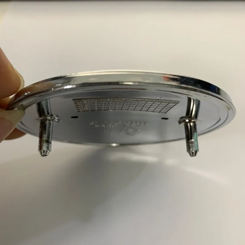 100 шт. 82 мм 74 Синий Черный Автомобильный значок из углеродного волокна передний