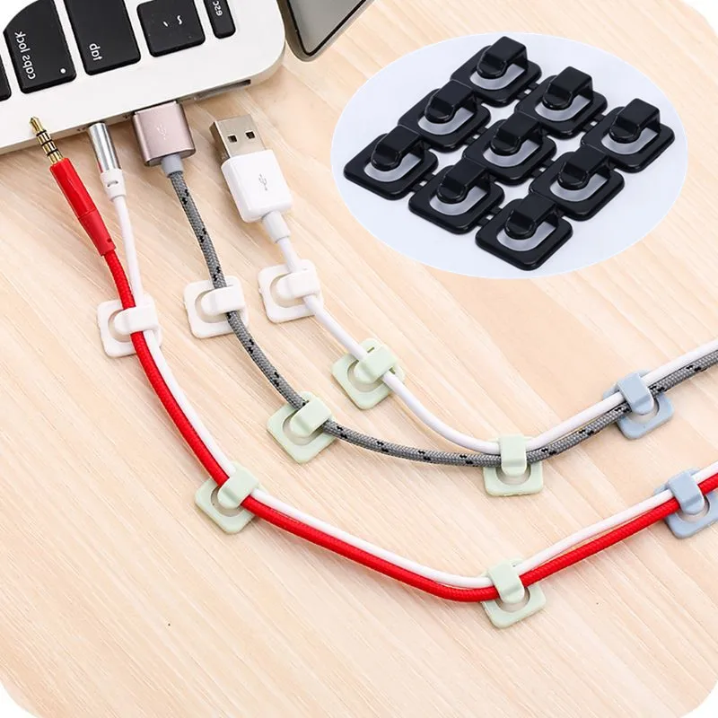 18 шт. быстрое крепление для кабеля|Органайзеры кабеля| |