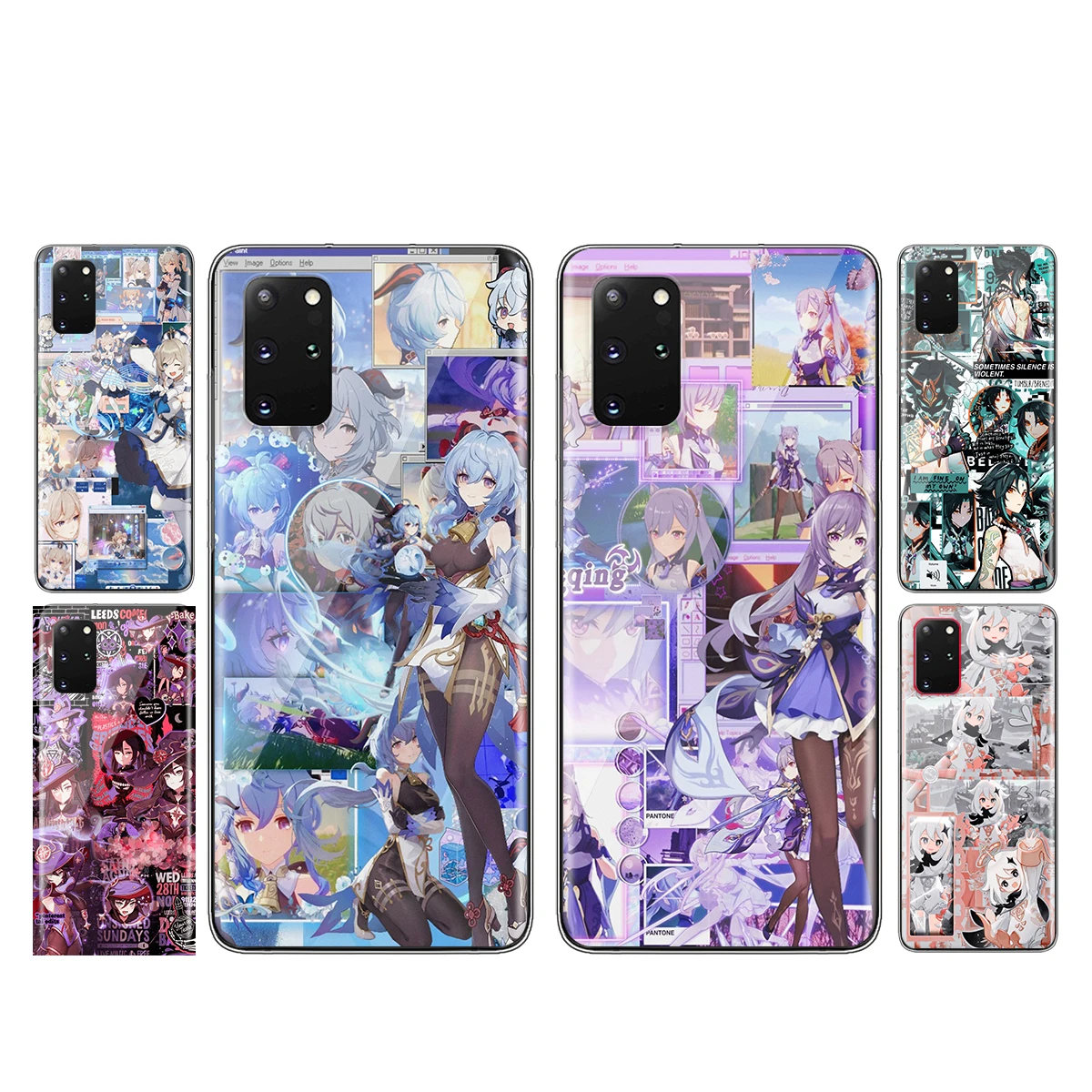 

Genshin Impact For Samsung Galaxy S21 S20 FE Ultra Lite S10 5G S10E S9 S8 S7 S6 Edge Plus TPU Transparent Phone Case