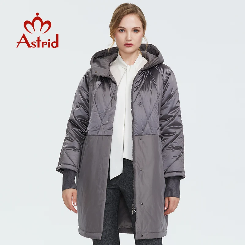 Astrid осень Новое поступление Женская Стеганая модная куртка Верхняя одежда Высокое качество Новое модное осеннее пальто для женщин AM-9203