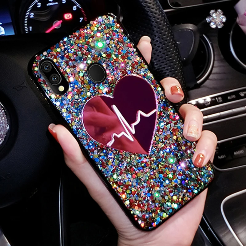 Сияющие Блестки чехол для телефона samsung Galaxy A10 A20 A30 A40 A50 A60 A70 A80 A90 A10S A20S A50S A70S A10E M10 M20