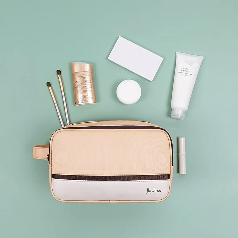 

Multi Functional Makeup Storage Organizers Bags Zipper Pouch Brushes Eyebrow Pencils Travel Products Wash Toiletry Accessories