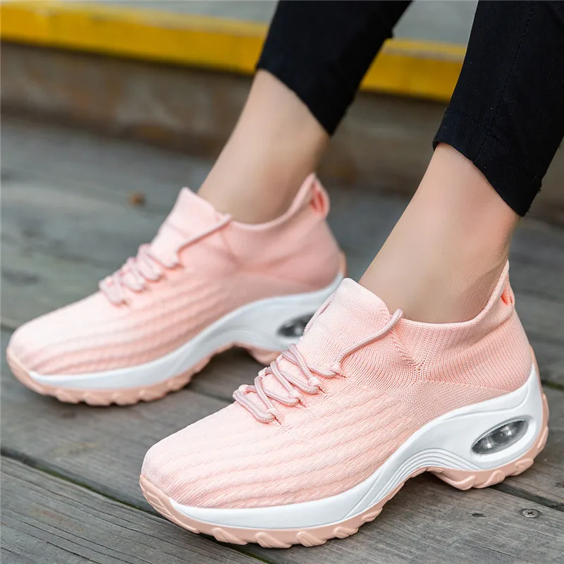 Tenis Feminino Ladies Sneakers 2020 New Women Tennis Shoes High Quality black white Stable Athletic Jogging Trainers Sport shoes