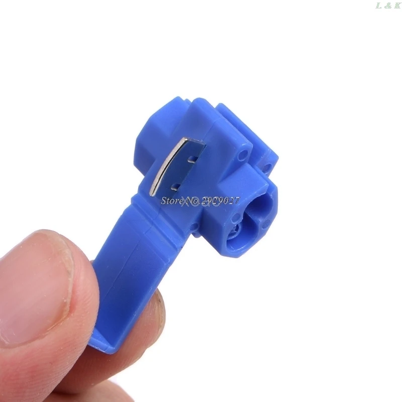 50 шт. проволочный замок на скотче электрический кабель соединитель быстрое