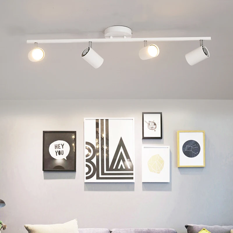 Регулируемый потолочный светильник s коридор металлический светодиодный E27