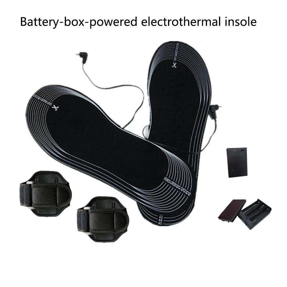 Наколенники с питанием от аккумулятора уличные зимние из углеродного волокна