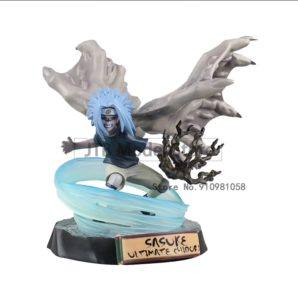 Фигурка аниме Наруто шиппуден GK Uchiha Sasuke ПВХ Susanoo Kizuna фигурка героя серии
