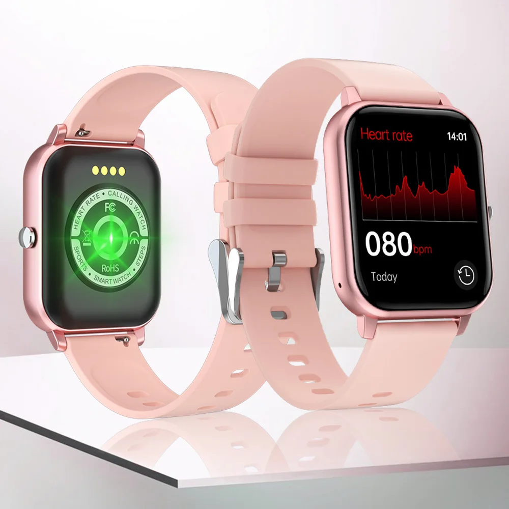 

Bakeey KT50 1.7inch Smart Watch men ECG Test Heart Rate Blood Pressure Monitor sports tracker Smartwatch Men Women Wristband