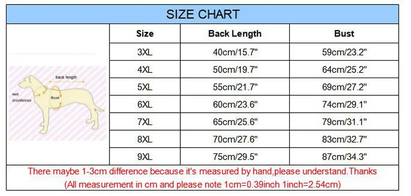 3XL-9XL одежда для больших собак теплое пальто для щенка тонкая флисовая подкладка зимнее пальто для собаки для Лабрадор Хаски фуфайка для домашнего животного для больших собак