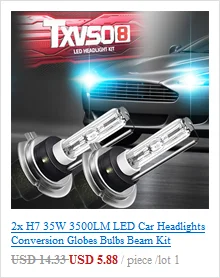 2 шт. 12 В Xenon яркий H7 55W 6000K газовый галогенные лампы головного светильник автомобильный Светильник лампы Длительный срок службы высокое количество запасённой энергии на единицу веса(#7