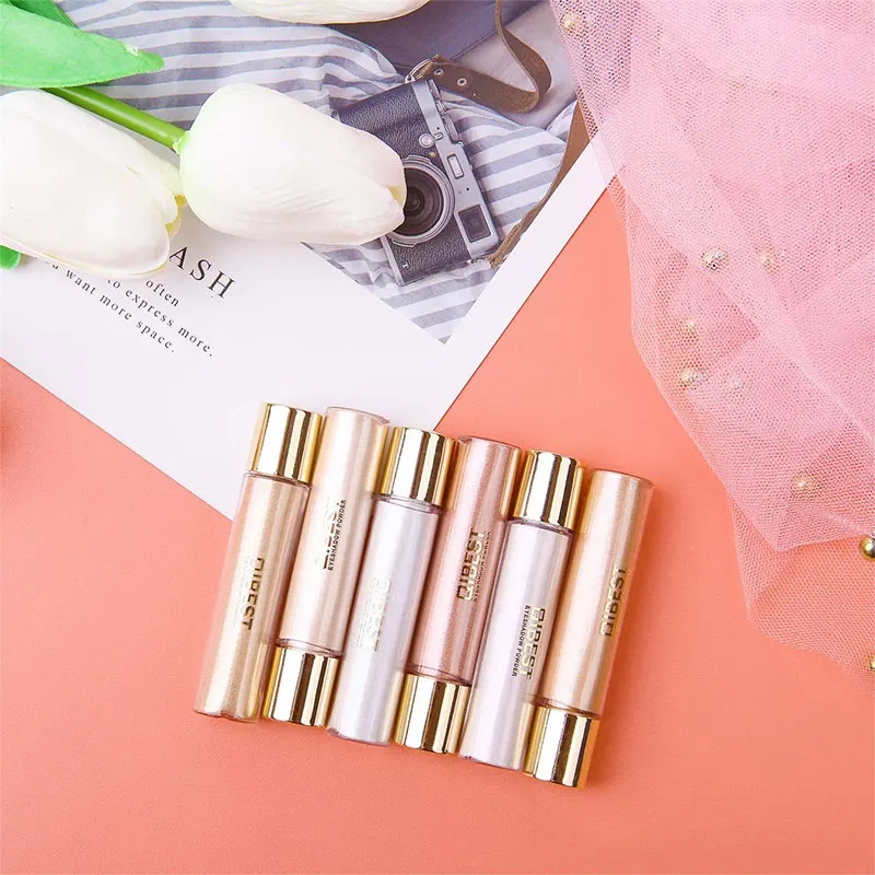 Блестящий бронзер для тела светящиеся тени век волшебные Iluminador блестящие