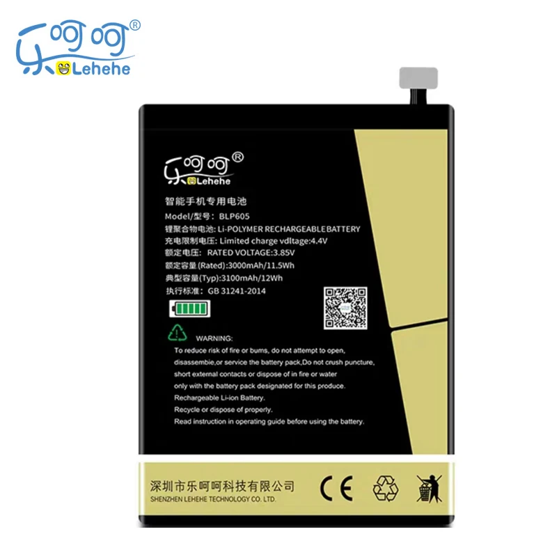 Аккумулятор LEHEHE BLP605 для Oppo A33 A33T A33F A33W A33M F1 A35 3100 мАч сменные батареи сотового