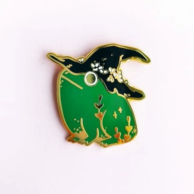 

Новинка, эмалированные булавки для лацканов, броши, лягушка