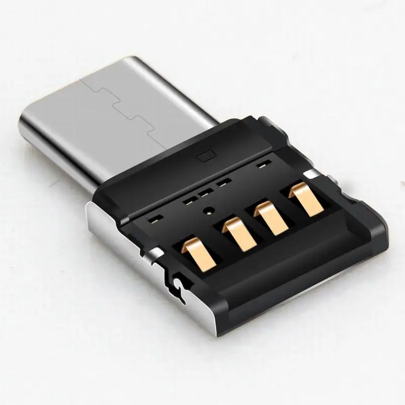 Тип C к USB OTG разъем адаптер для телефона конвертер Macbook samsung s8 huawei p10 p9 one plus 5t 5