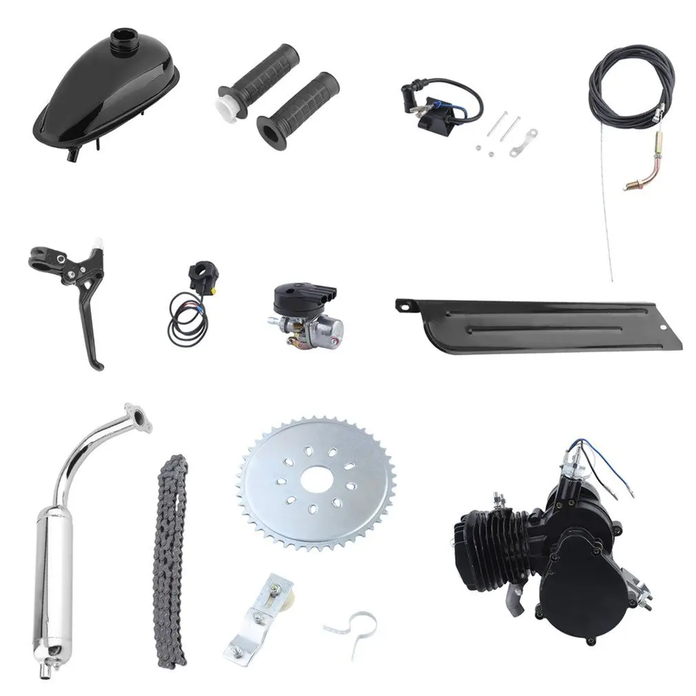 80cc 2 тактный комплект моторного двигателя для моторизованного велосипеда