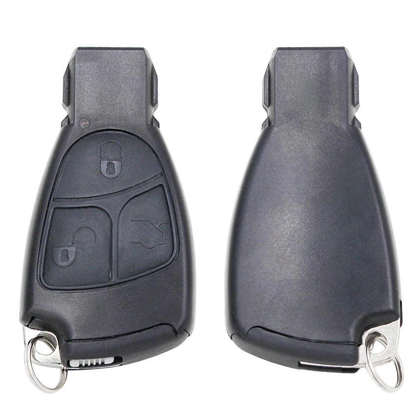 3 кнопочный дистанционный Автомобильный ключ 433 МГц с необработанным лезвием для