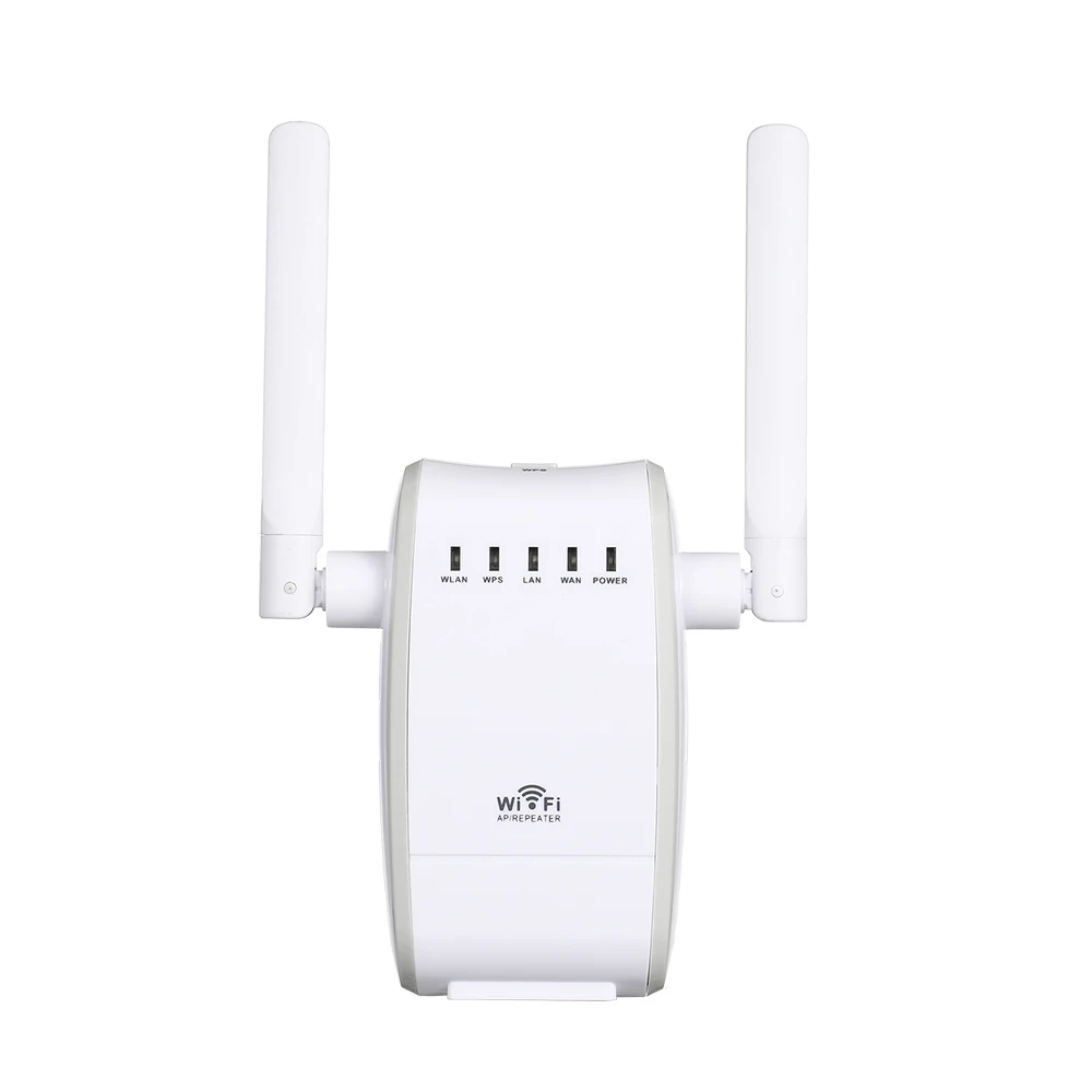 

300Mbps WiFi Range Extender Multi-function Mini Wireless-N Signal Amplifier Router/ Repeater with 802.11n/g/b WPS-2.4GHz(White)
