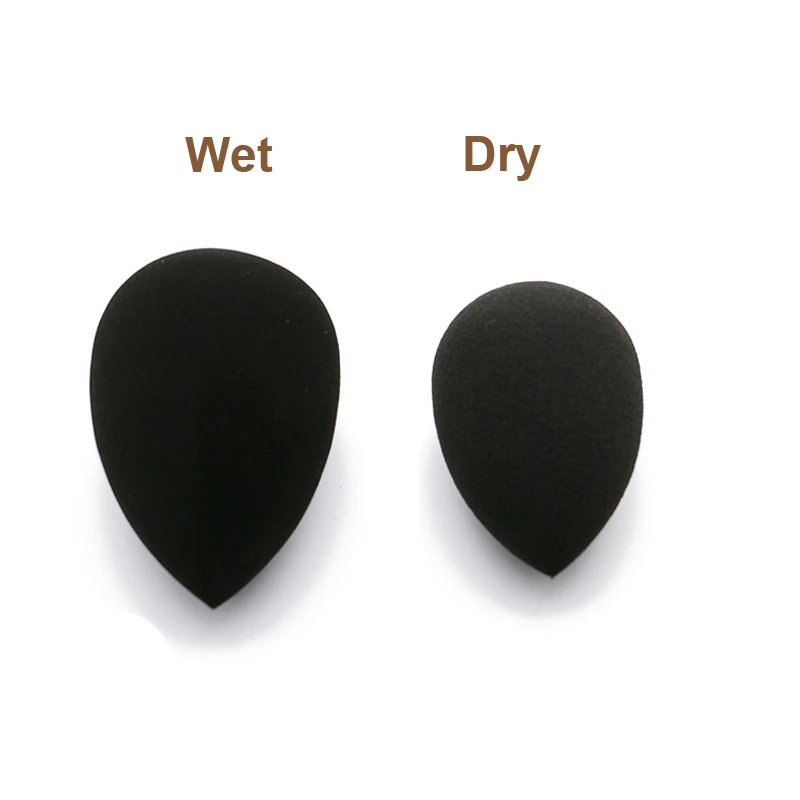 Черный аппликатор для макияжа супер мягкая губка отбеливающий увлажняющий