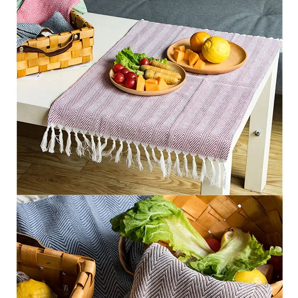 Enipate 100% хлопок льняные столовые салфетки натуральная квадратная кухонная ткань с