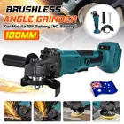 Угловая шлифовальная машина BLMIATKO, 800 Вт, 125 мм, 100 мм, с бесколлекторным двигателем, 18 в