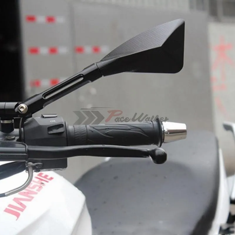 5 цветов полное CNC алюминиевое заказное мотоциклетное боковое зеркало заднего вида для KAWASAKI z750 NINJA250 HONDA R1 R6 FZ6 SUZUKI YAMAHA KTM