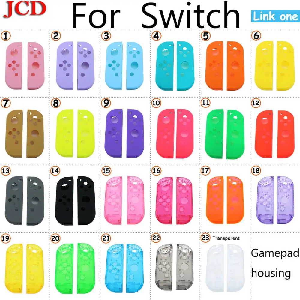 JCD новый корпус геймпада для Switch NS корпуса Joy Con чехол левый/правый контроллера Joycon