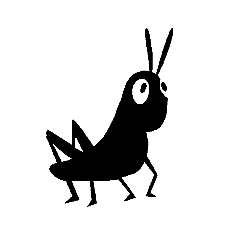 

Виниловая наклейка 16*11,4 см с изображением Кузнечика, веселая и индивидуализированная наклейка, может покрыть царапины, водонепроницаемая наклейка