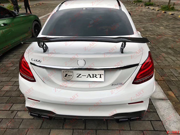 Z ART широкий тюнинг пакет для C class 2015 2019 W205 4 дверь Тюнинг Комплект