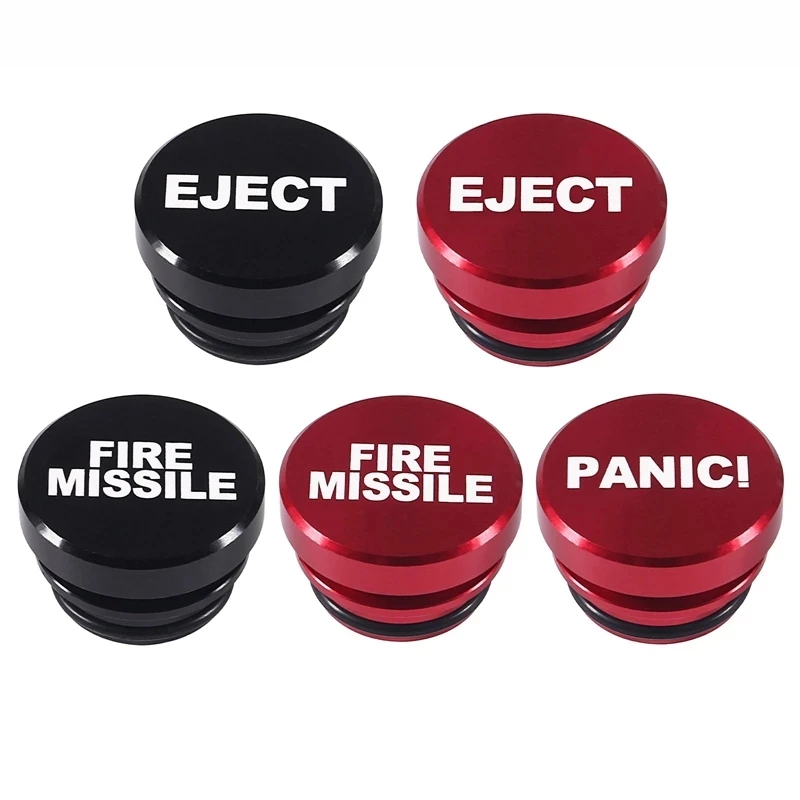 

1PC Car Cigarette Lighter EJECT FIRE MISSIL Button Replacement Car Lighter Heater 12V Push Button Fits Most Automotive Vehicles