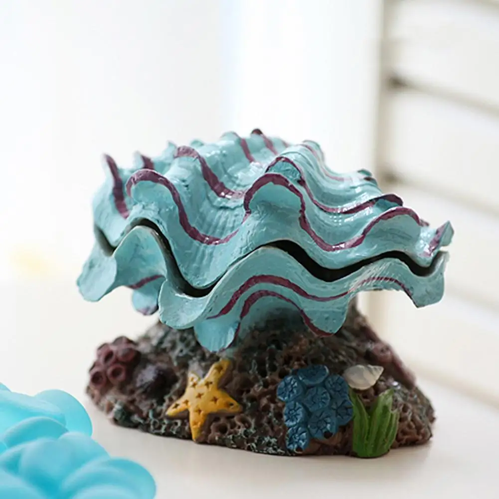 Аквариум Украшение имитировать будут проходить воздушные пузырьки гребешок