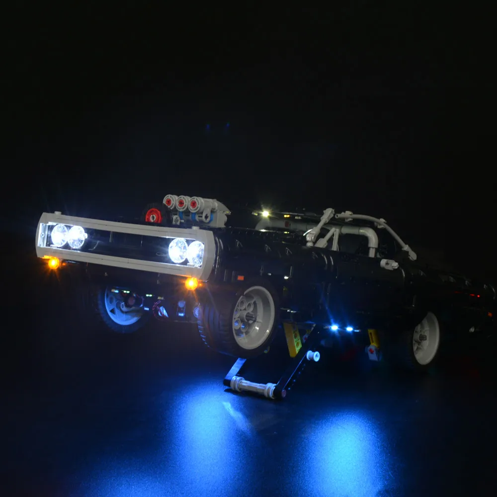 led Light Kit For 42111 Dom's Charger The Furious (LED Included Only, No Model Kit images - 6