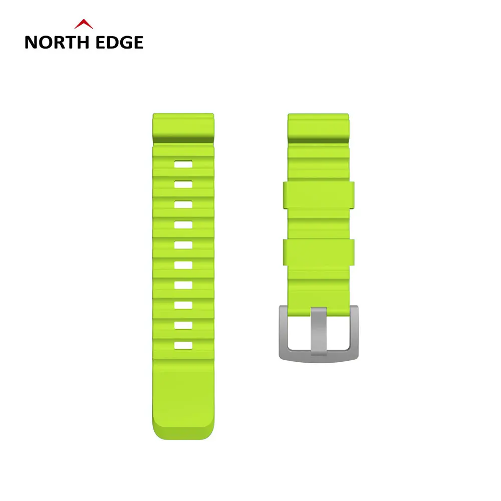 Ремешок для часов NORTH EDGE 24 мм силиконовый ремешок ремешки аксессуары смарт-часов