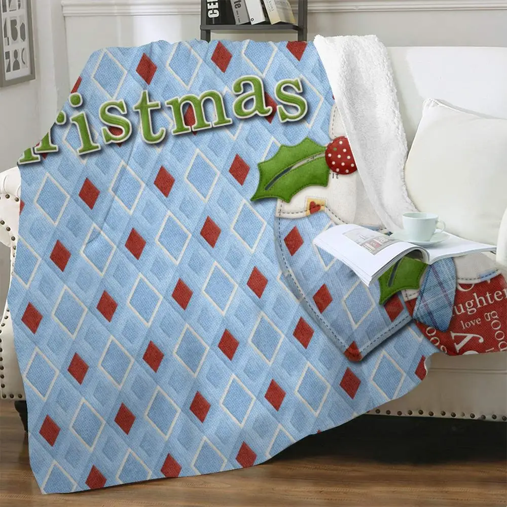 

Новогоднее стеганое покрывало NKNK с геометрическим рисунком