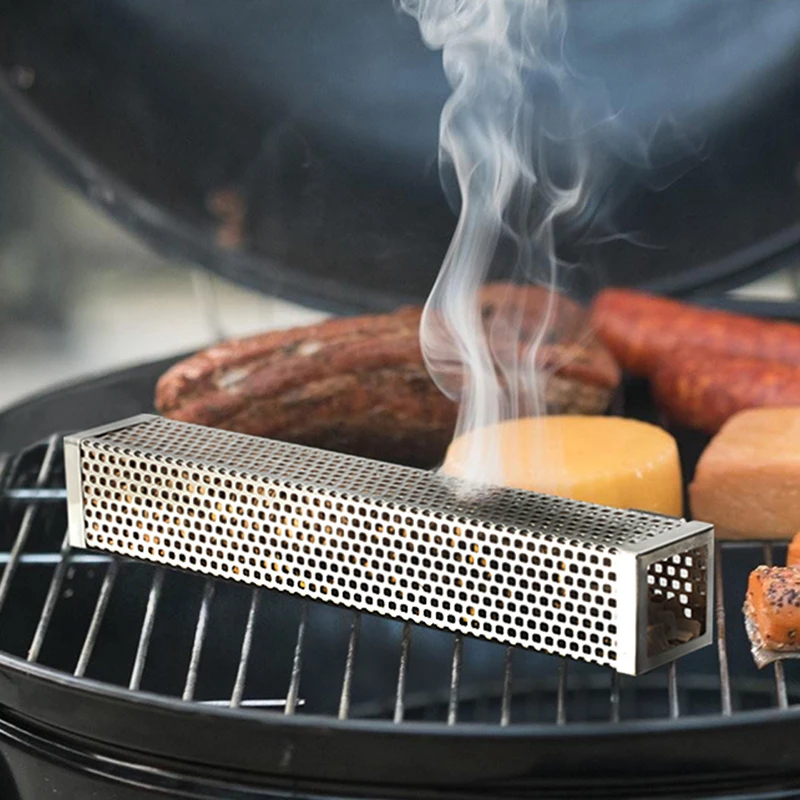 Принадлежности для барбекю из нержавеющей стали аксессуары курения кубик