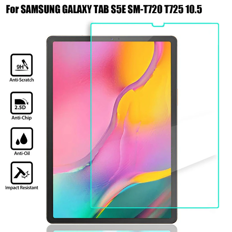 С уровнем твердости 9H Защитная пленка для экрана Samsung Galaxy Tab S5E 10 5 дюймов SM T720 T725 LCD