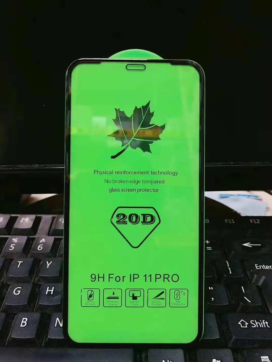 Sinzean 100 шт для IPHONE 11 Pro MAX/678 Plus 20D полное покрытие из закаленного стекла для IPHONE XS MAX/XR большой радиус защиты экрана