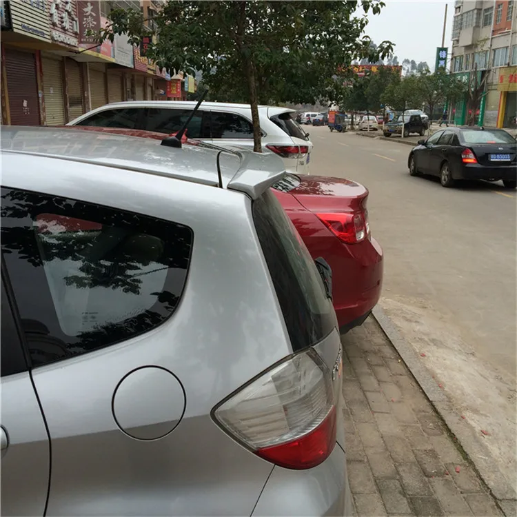 Спойлер для Honda Jazz YCKX 2008 2013 АБС пластик цвет заднего крыла автомобиля|Спойлеры и