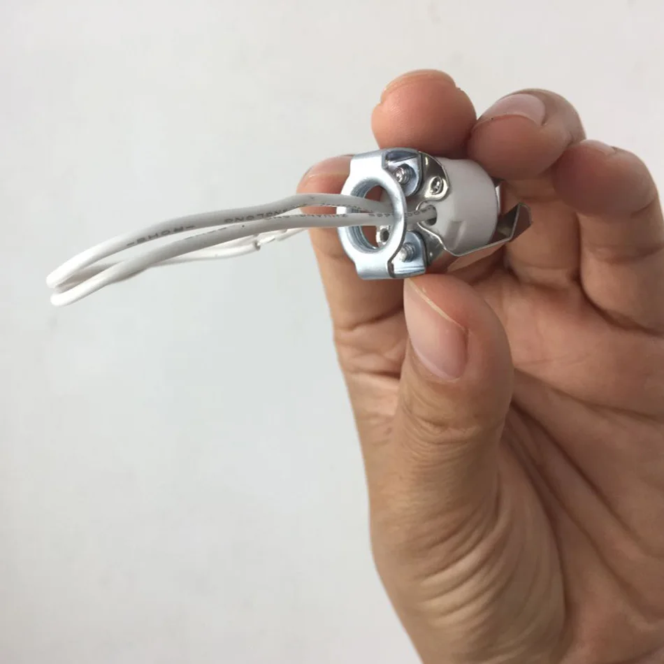 MR16 MR11 GU5.3 G5.3 базовый соединительный кабель цоколь крепление лампы фиксатор 10 см
