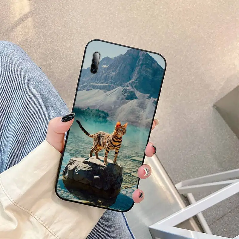 

Leopard Cat Phone Case for redmi 6A 4X 7 7A 9 8A 5Plus Note 4 5 7 8T 9pro cover