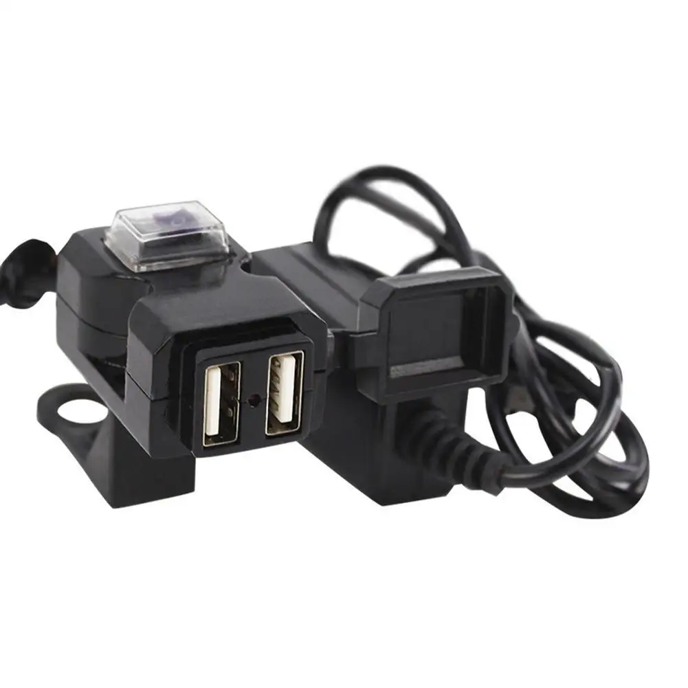 Зарядное устройство на руль мотоцикла с двумя USB-портами 1 а/А | Автомобили и