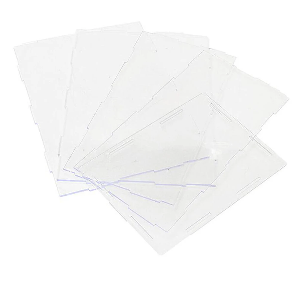 

Acrylic Display Show Box Case Dustproof Tray for Children Blocks Toy Display