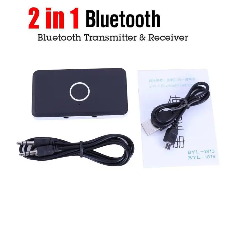 2 в 1 беспроводной Bluetooth передатчик ТВ приемник автомобильный универсальный