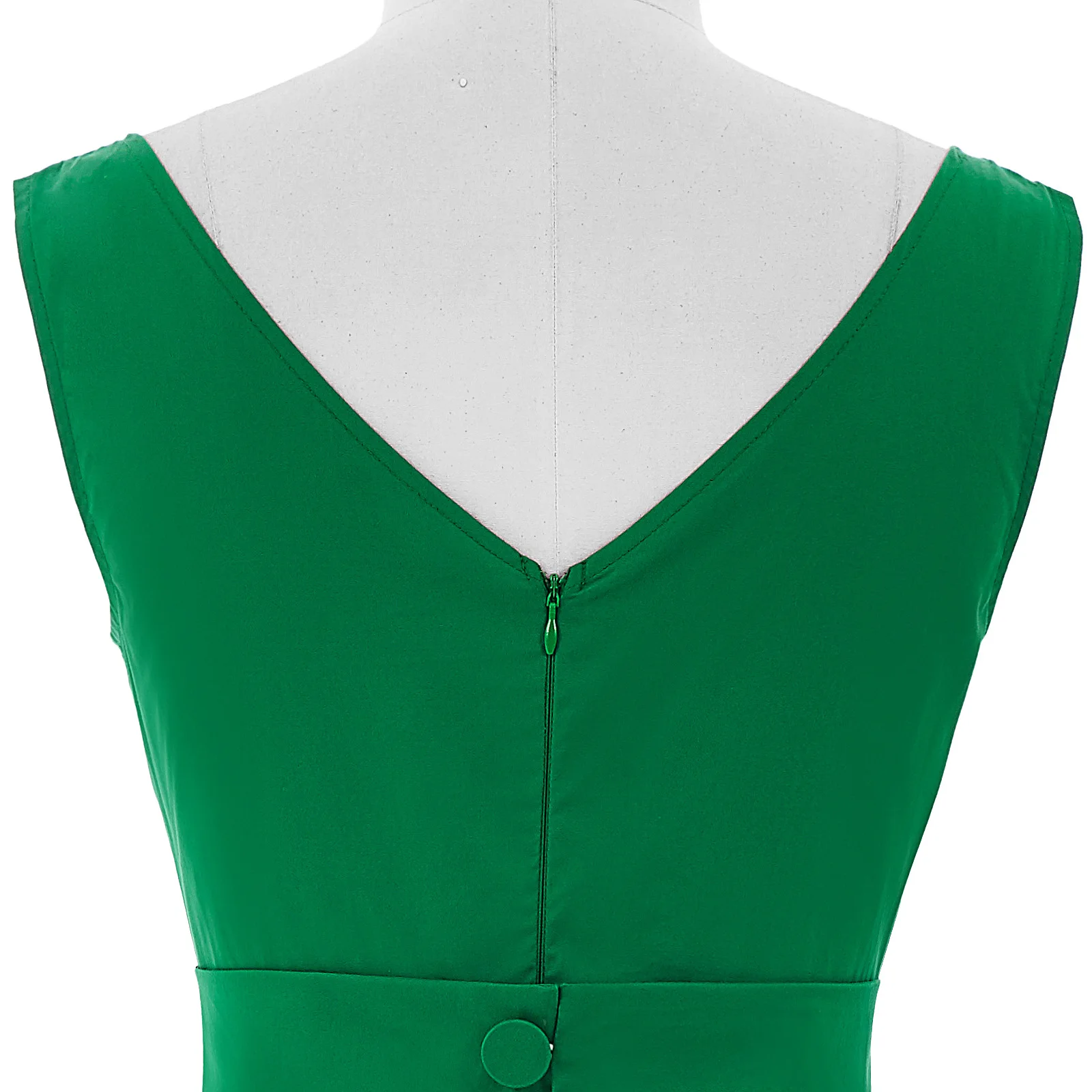 Belle Poque винтажные платья 50s 60s женское летнее платье элегантная зеленая Туника без рукавов рокабилли Ретро женские вечерние платья