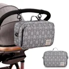 Сумка-Органайзер на детскую коляску, мультяшный органайзер для подгузников, тележка для коляски, крючок для корзин, аксессуары для колясок