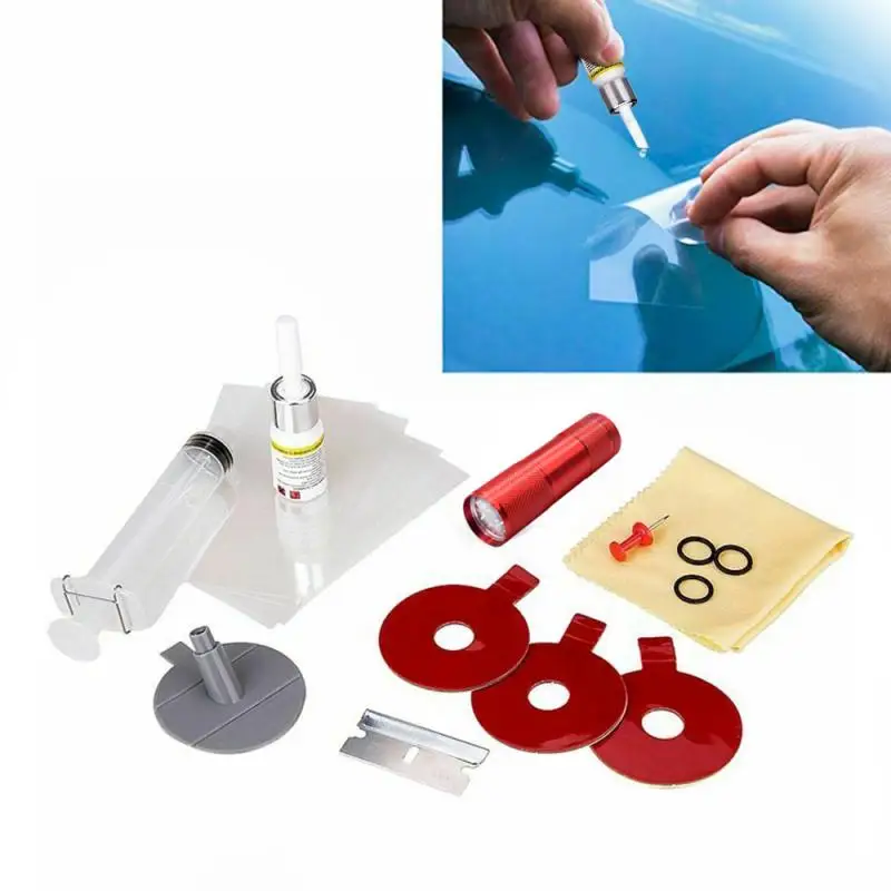 Набор для ремонта лобового стекла автомобиля инструменты восстановления трещин