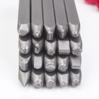 flower stamps metal design stamp steel hand punch for jewelry crafts