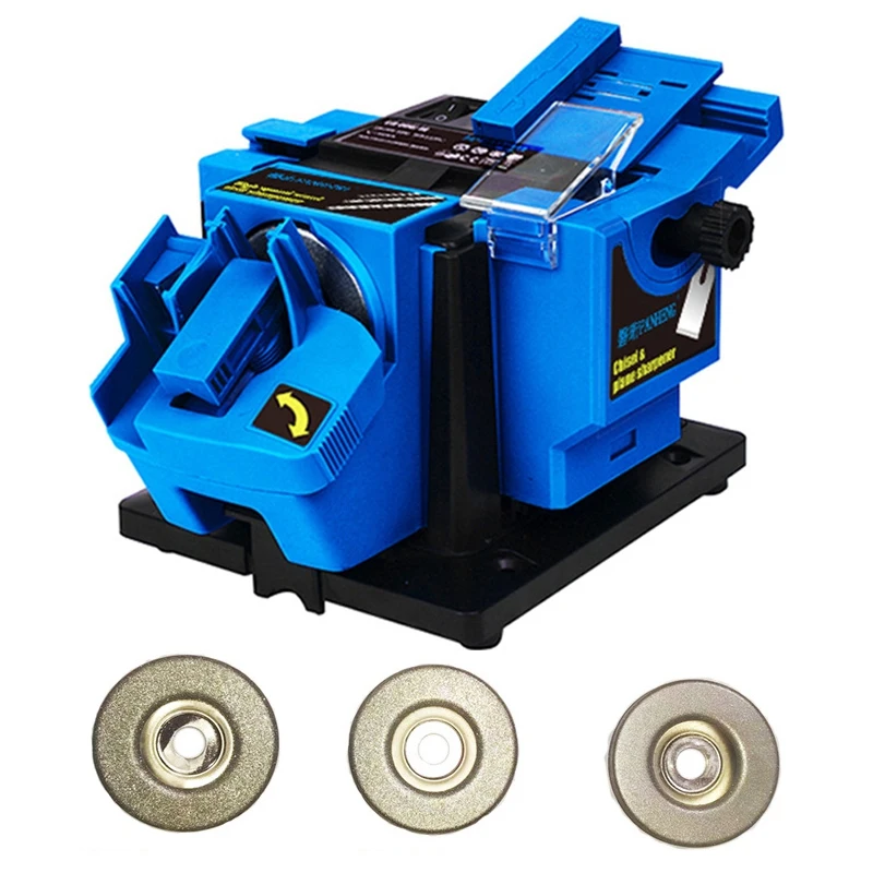 

PANHENG 96W Multifunction Sharpener Grinding Tool Sharpener Drill for Knife Twist Drill Hss Drill Scissor Chisel,Eu Plug