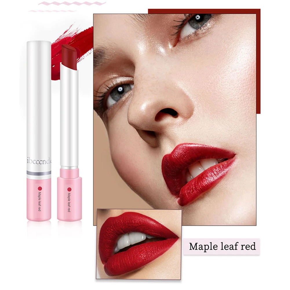 Креативная сигаретная помада набор 4 цвета матовая стойкая водостойкая губная